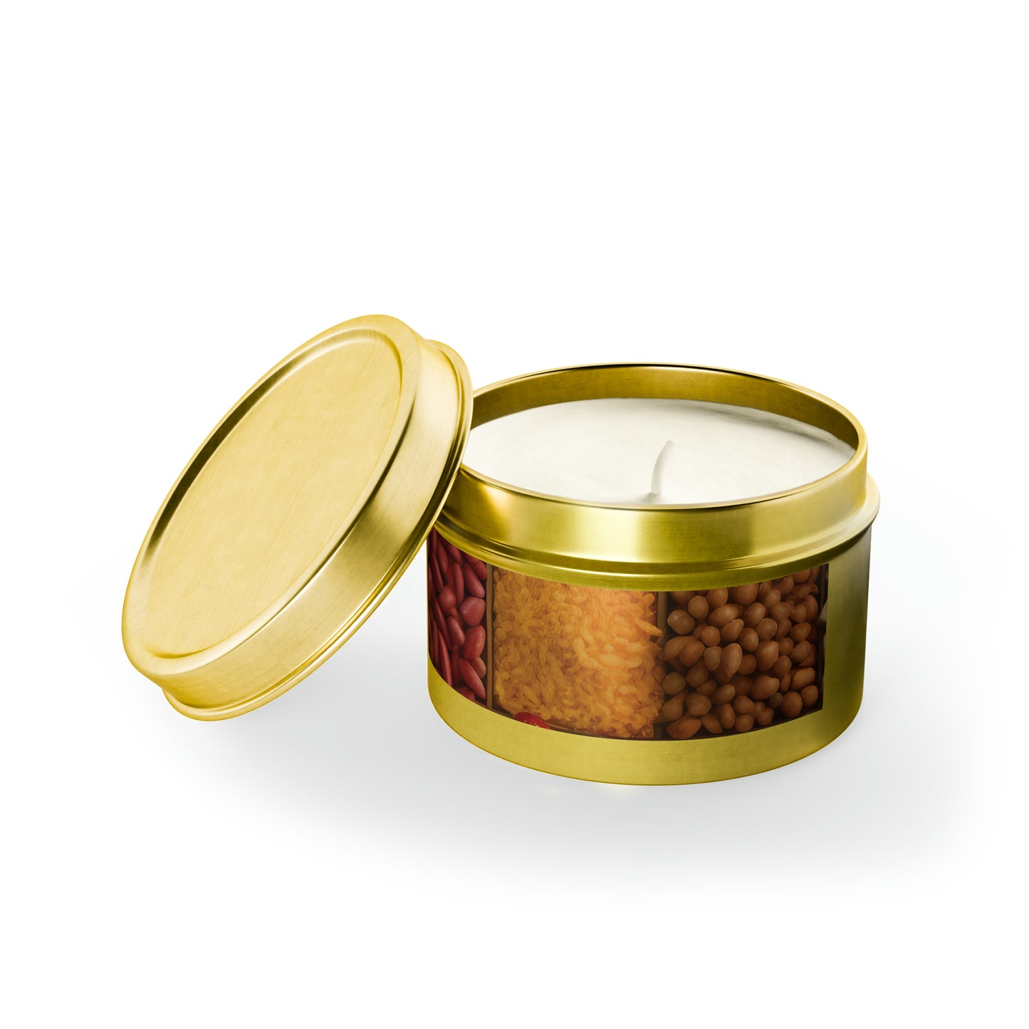 Gold Tin Candles - Vanilla Bean