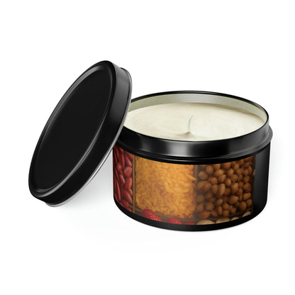 Silver Tin Candles - Fresh Coffee