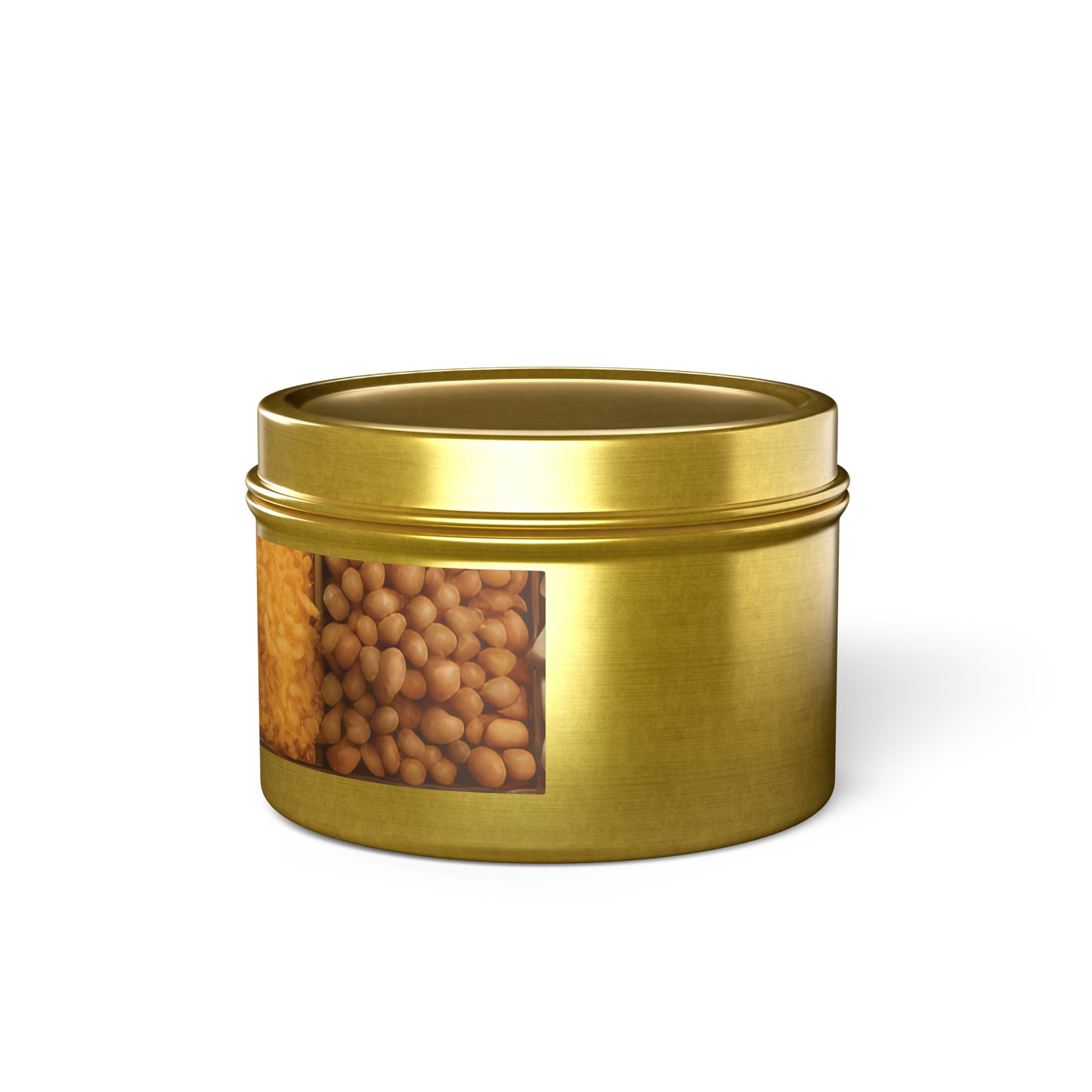 Silver Tin Candles - Fresh Coffee