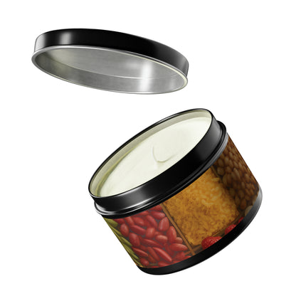 Silver Tin Candles - Fresh Coffee