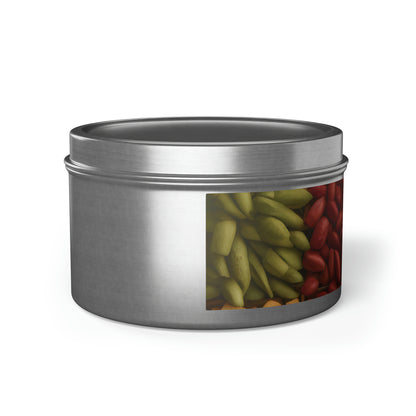 Silver Tin Candles - Fresh Coffee