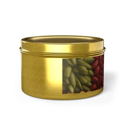 Gold Tin Candles - Spa Retreat