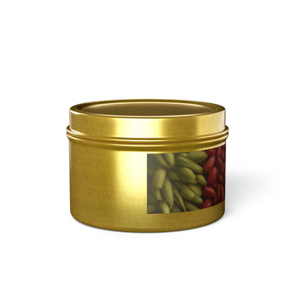 Gold Tin Candles - Spa Retreat