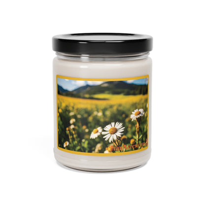 Cinnamon Vanilla Scented Soy Candle, 9oz